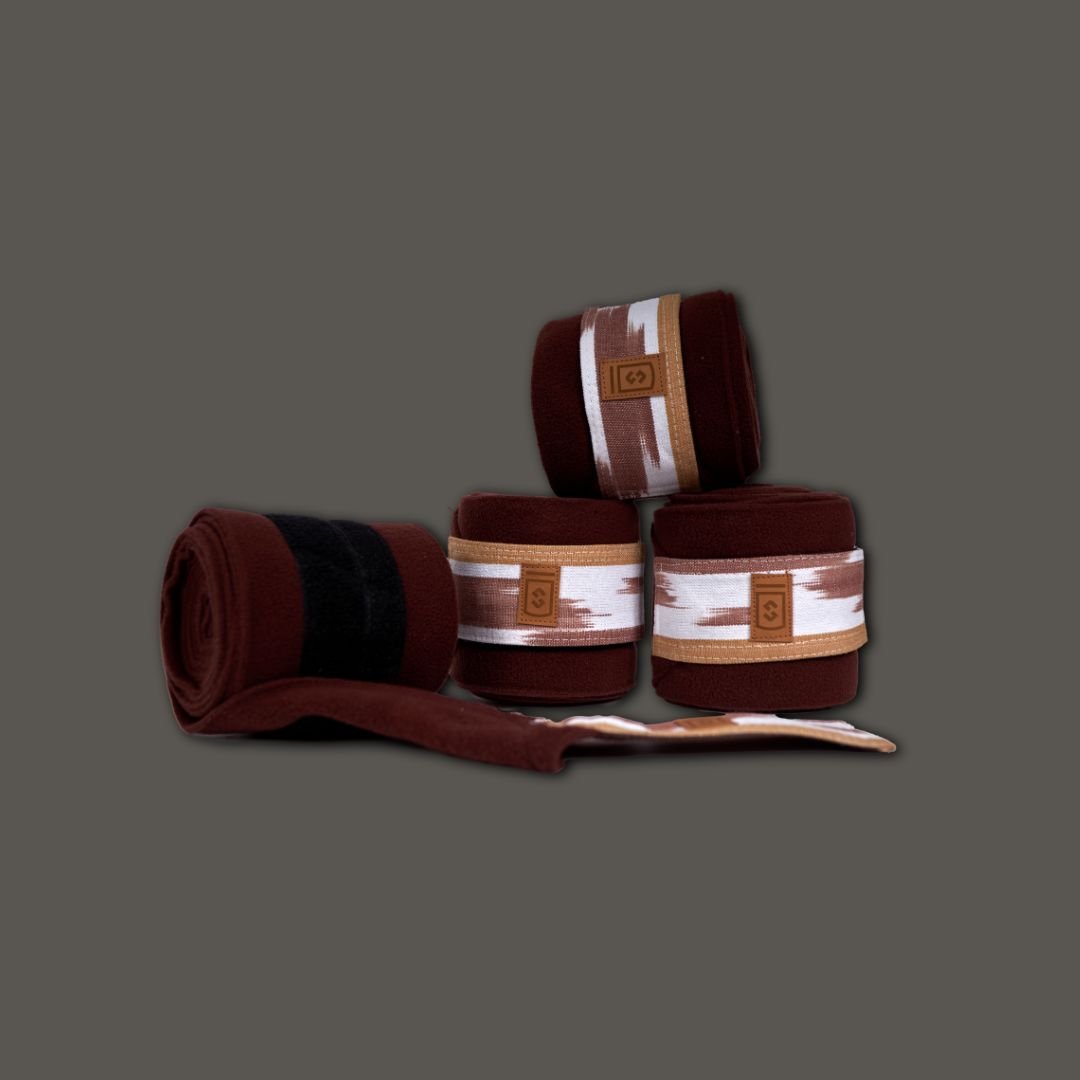 Vendas caballos en tela mallorquina Ikat